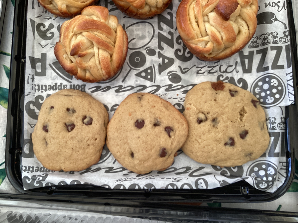Galleta de masa madre con chispas de chocolate semiamargo