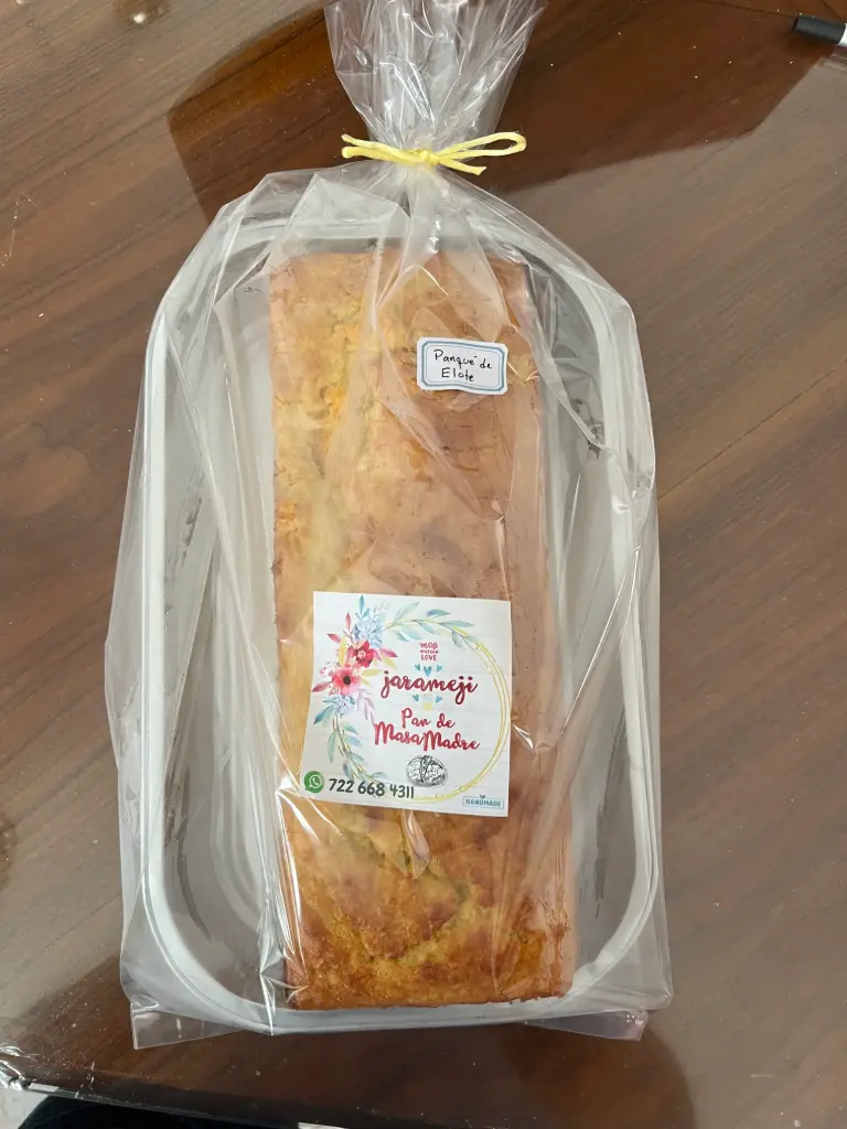 Panqué de Elote