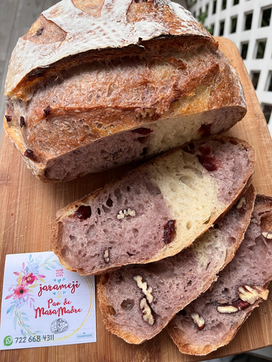 Hogaza Camote Morado Arándanos Nuez